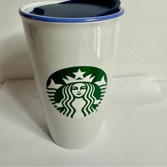 NWT. Disney Starbucks Magic Kingdom Mickey Mouse Starbucks Ceramic Tumbler 12oz - Picture 6 of 13